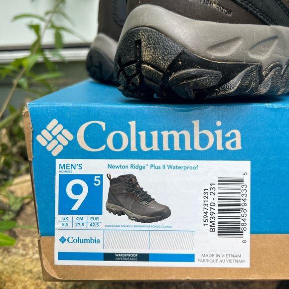 Columbia Waterproof Hiking Boots, Newton Ridge™ Plus II Waterproof Hiking Boot - Picture 3 of 6